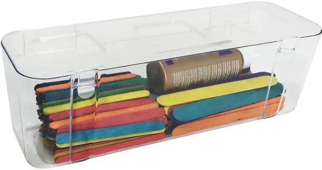 Main image of Large Caddy Organizer Compartment-Clear