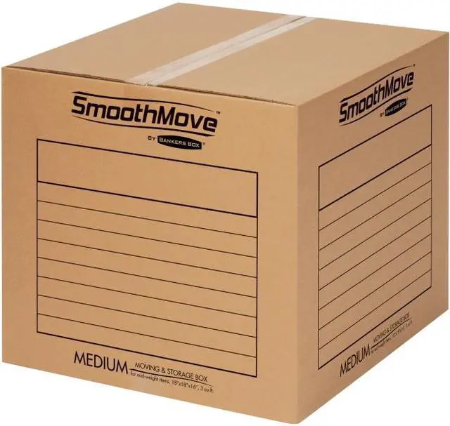 Alt view image 7 of 12 - Fellowes SmoothMove Basic Moving Boxes, Medium
