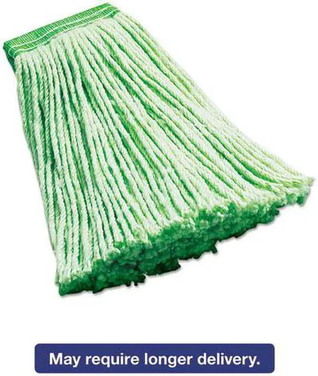 Main image of RUBBERMAID FGF13600GR00 Hot Mop 4-Ply Cotton/Rayon/Synthetic Blend Yarn Wet