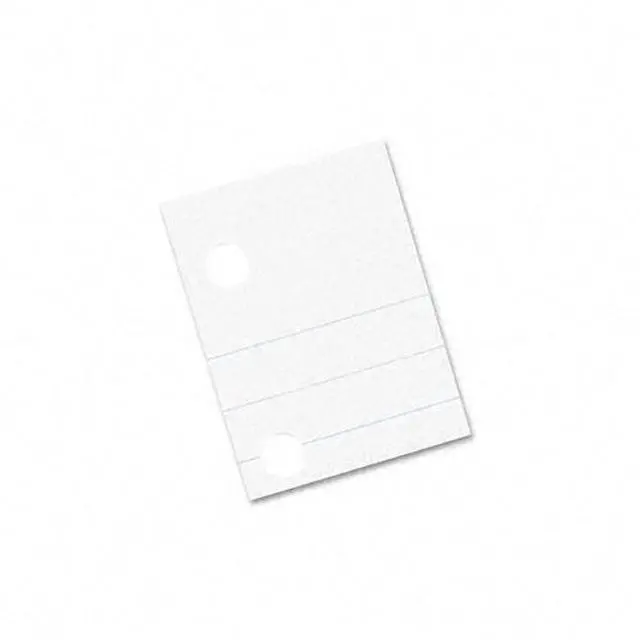 Alt view image 2 of 6 - Pacon Essay/Composition Paper, 3/8" Rule, 8 x 10-1/2, White, 500 Sheets per Ream