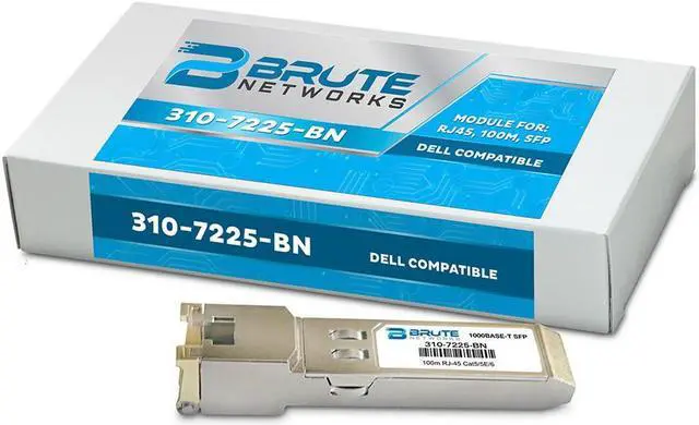 Alt view image 5 of 5 - Dell 310-7225 - 1000BASE-T 100m RJ45 SFP (100% Compatible)