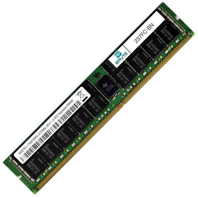 Main image of 237FC - Dell Compatible 16GB PC4-17000 DDR4-2133Mhz 2Rx4 1.2v ECC Registered RDIMM