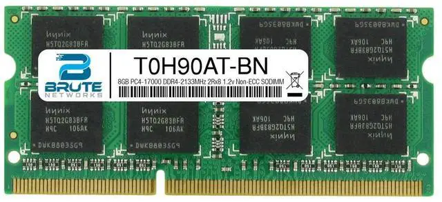 Main image of T0H90AT - HP Compatible 8GB PC4-17000 DDR4-2133MHz 2Rx8 1.2v Non-ECC SODIMM