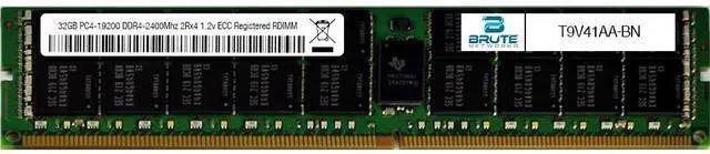Main image of T9V41AA - HP Compatible 32GB PC4-19200 DDR4-2400Mhz 2Rx4 1.2v Registered RDIMM