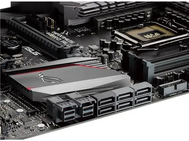 Alt view image 4 of 4 - ASUS ROG MAXIMUS VIII HERO ALPHA LGA 1151 Intel Z170 HDMI SATA 6Gb/s USB 3.1 USB 3.0 ATX Intel Motherboard