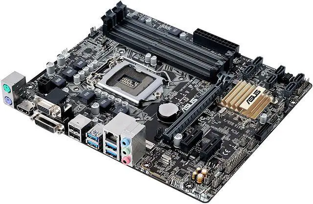 Alt view image 2 of 4 - ASUS B150M-A D3 LGA 1151 Intel B150 HDMI SATA 6Gb/s USB 3.0 Micro ATX Intel Motherboard