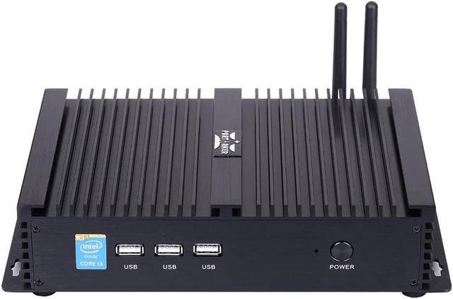 Alt view image 2 of 5 - Partaker Fanless Industrial Computer, Mini PC, IPC, Windows 11, Intel Core I3 8140U 8145U, VGA, HDMI, LAN, 2 x COM RS232, 3 x USB2.0, 4 x USB3.0, 16G RAM, 512G SSD