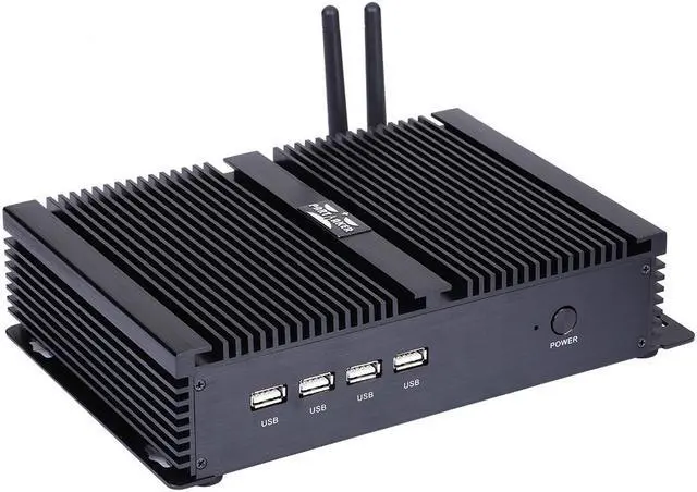 Alt view image 2 of 3 - Industrial PC Mini PC I5 3317U 4 COM 2 Intel Nics 8G RAM 128G SSD I2