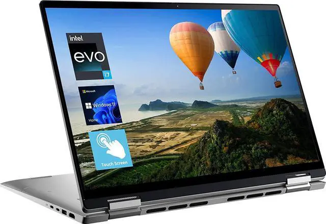 Alt view image 5 of 7 - Dell Inspiron 7620 16" Full HD+ 1920 X 1200  2-in-1 TouchScreen Laptop,12th Gen Intel Core i7-1260P Processor,16GB DDR4,512GB SSD,Intel Iris Xe Graphics,Wifi-AX,Bluetooth,Windows 11 Pro