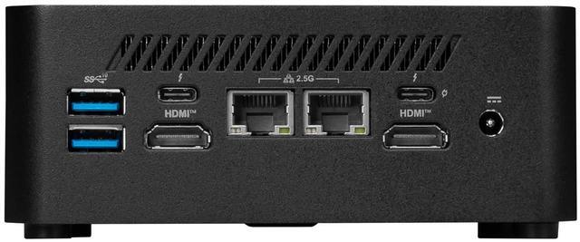 Alt view image 2 of 6 - MSI Desktop Computer Cubi NUC,Intel Core 3 100U Processor,32GB DDR5,500GB SSD,Intel Graphics,Wifi-6,Windows 11 Pro