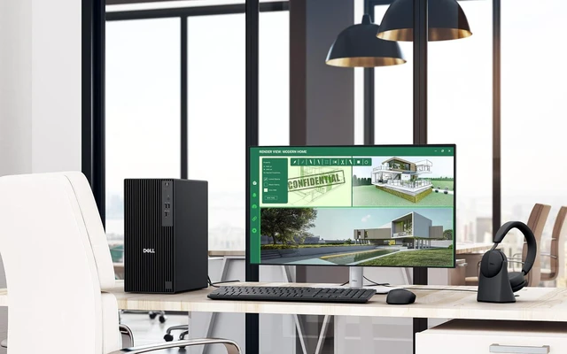 Alt view image 7 of 7 - Dell Pro Tower| Next Gen Optiplex| Intel Core i5-14500| 32GB DDR5| 512GB SSD| Dual Monitor Support| Windows 11 Pro| Business Desktop Computer