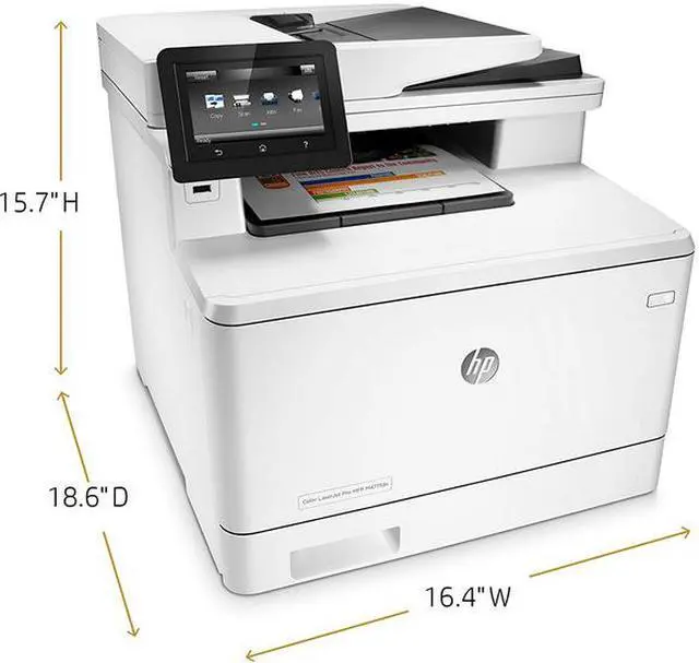 Main image of HP LaserJet Pro M477fdn  (CF378A) All-in-One Color Laser Printer with Built-in Ethernet & Duplex Printing