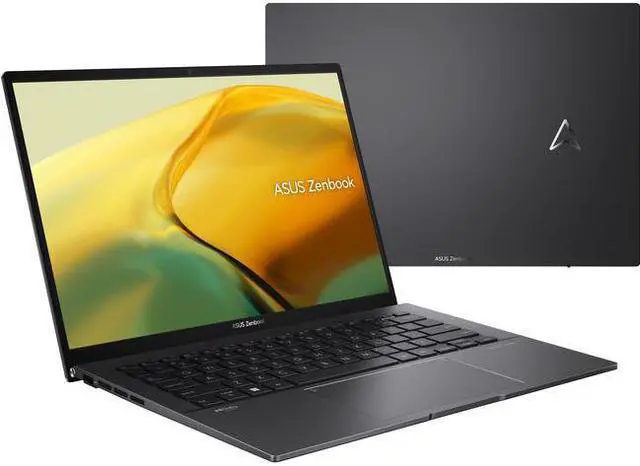Alt view image 18 of 20 - Asus Zenbook 14 OLED UM3402 UM3402YA-DS71 14" Notebook - 2.8K - 2880 x 1800 - AMD Ryzen 7 5825U Octa-core (8 Core) - 8 GB Total RAM - 8 GB On-board Memory - 512 GB SSD - Jade Black