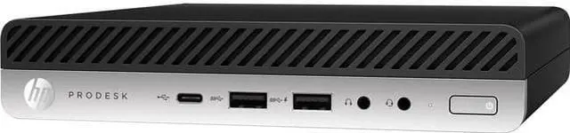 Main image of HP Business Desktop ProDesk 600 G4 Desktop Computer - Intel Core i5 8th Gen i5-8600T 2.30 GHz - 8 GB RAM DDR4 SDRAM - 256 GB SSD - Desktop Mini