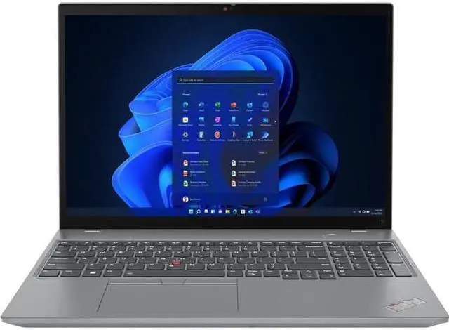 Main image of Lenovo ThinkPad T16 Gen 1 21BV00GEUS 16" Notebook - WUXGA - 1920 x 1200 - Intel Core i5 12th Gen i5-1235U Deca-core (10 Core) 1.30 GHz - 16 GB Total RAM - 16 GB On-board Memory - 512 GB SSD - Stor...