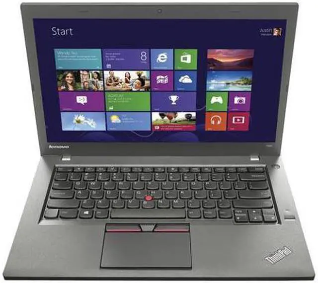 Main image of Lenovo T450 Intel Core i5 5300U 2.3Ghz 500GB SSD, 8GB Ram 14” Screen, Wireless Windows 10 Professional