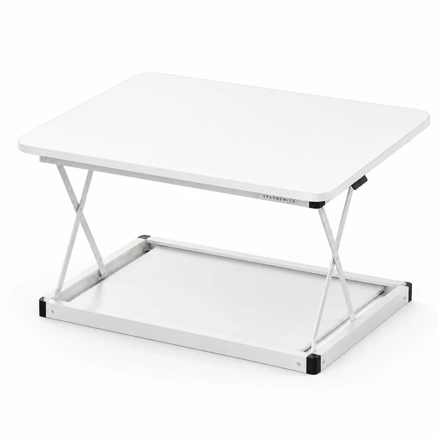 Main image of CHANGEdesk Mini Compact Standing Desk Converter - Sit Stand Desk Riser for Small Spaces