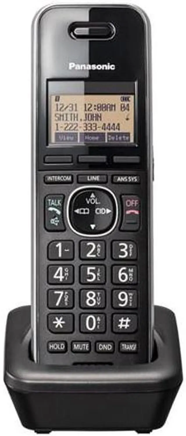 Alt view image 4 of 9 - Panasonic Consumer KX-TGWA41B Cordless Accessory Handset for KX-TGW420