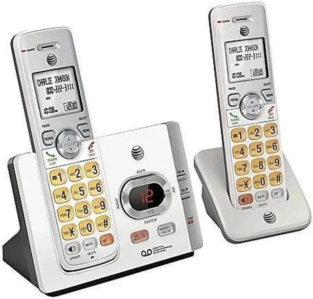 Alt view image 5 of 5 - AT&T EL52215 CID/ITAD/2HS CORDLESS PHONE