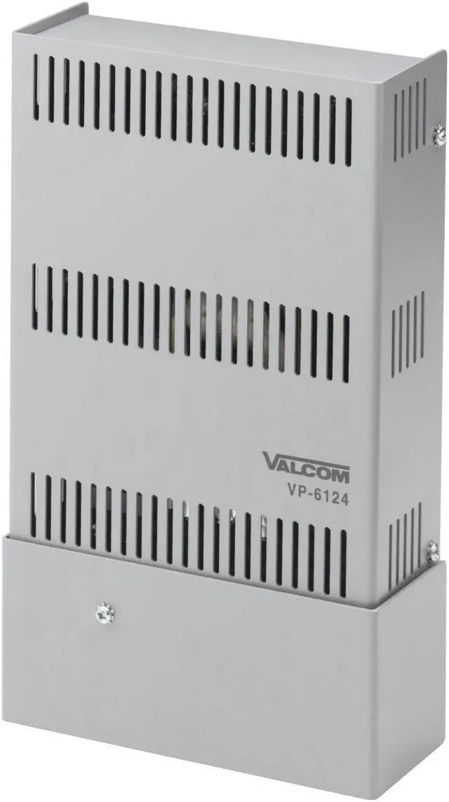 Alt view image 7 of 16 - Valcom VP-6124 Switching Power Supply-24VDC 6A