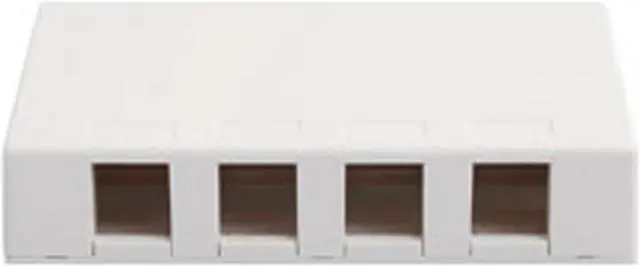 Alt view image 5 of 5 - ICC IC107SB4WH Surface Mounting Box - IC107SB4WH