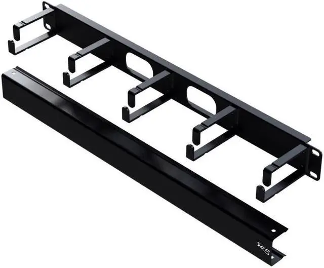 Main image of ICC ICCMSCMPK1 PANEL CABLE MGMT METAL RING AND COVER 1U