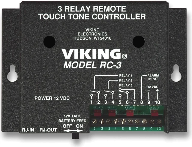 Alt view image 3 of 3 - VIKING RC-3 VIKING 3 OUTPUT CONTROLLER