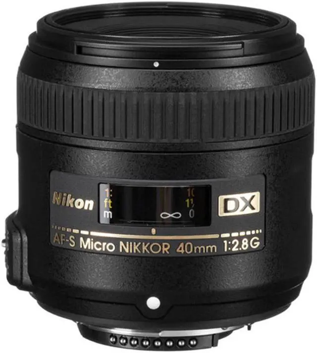 Alt view image 2 of 7 - Nikon AF-S DX Micro-NIKKOR 40mm f/2.8G Close-Up Lens Top Accessory Bundle