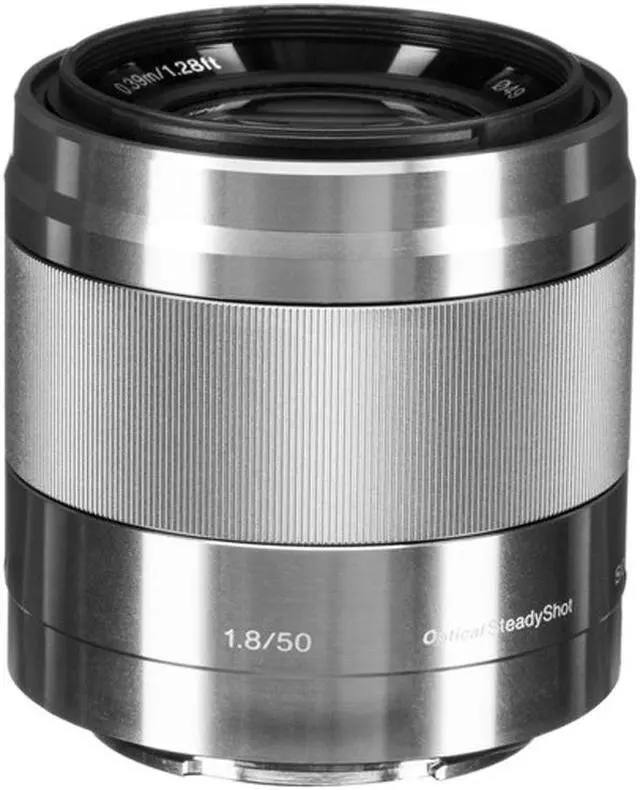 Alt view image 13 of 20 - SONY SEL50F18 Compact ILC Lenses 50mm f/1.8 Lens Silver