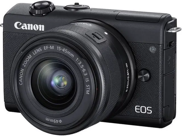 Alt view image 18 of 20 - Canon EOS M200 Mirrorless Camera with 15-45mm Lens -Black