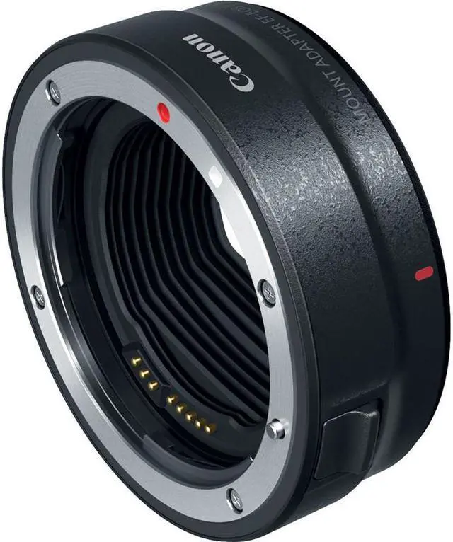 Alt view image 3 of 4 - Canon EOS RP Mirrorless Digital Camera Body Black with Mount Adapter EF-EOS R