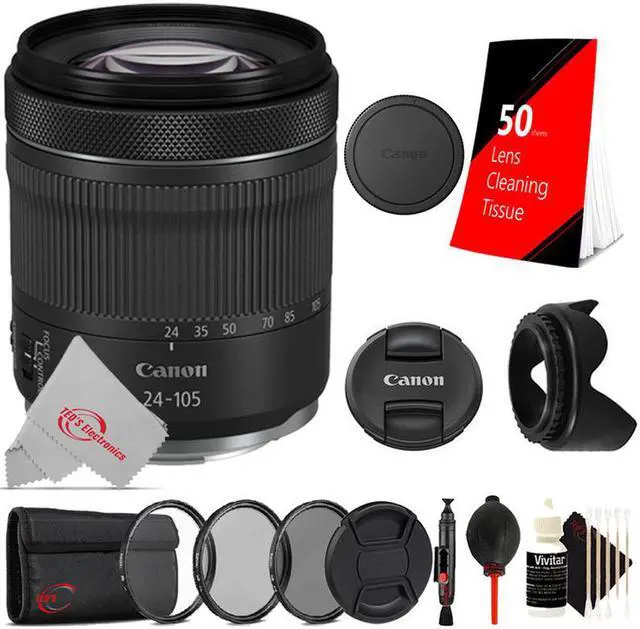 Main image of Canon RF 24-105mm f/4-7.1 IS STM Full-Frame - White Box + Essential Accessory Kit