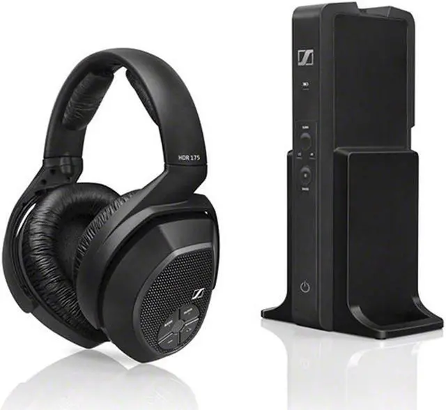 Alt view image 3 of 14 - Sennheiser RS 175 TV Digital Wireless Headset Headphones