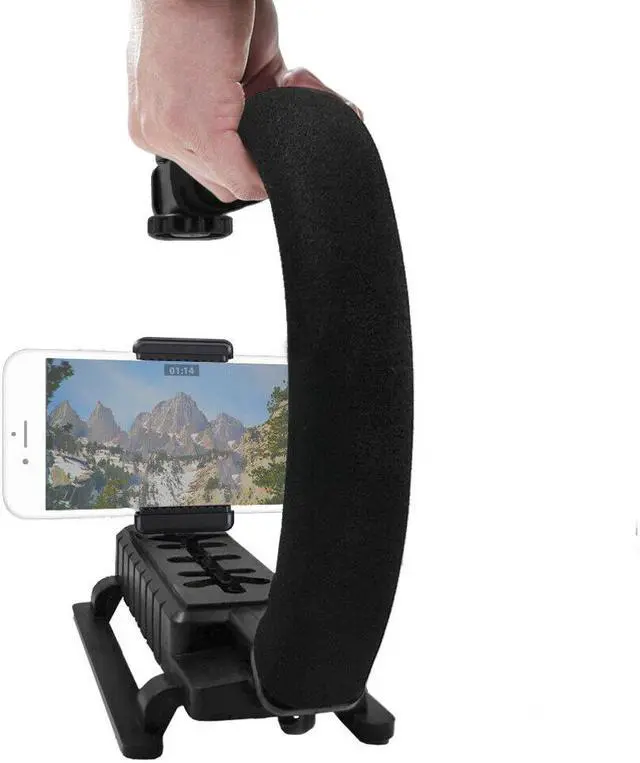 Alt view image 2 of 7 - VIVITAR action sports grip w iphone holder