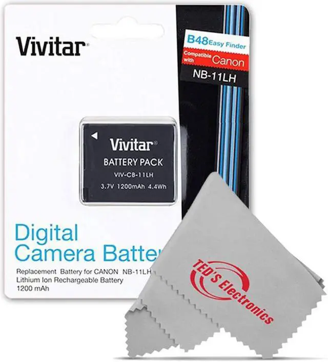 Main image of Vivitar VIV-CB-11LH Li-On Rechargeable Replacement Battery for Canon NB-11LH for Canon Powershot SX410 IS, SX400 IS, ELPH 170 IS, 340 HS 320