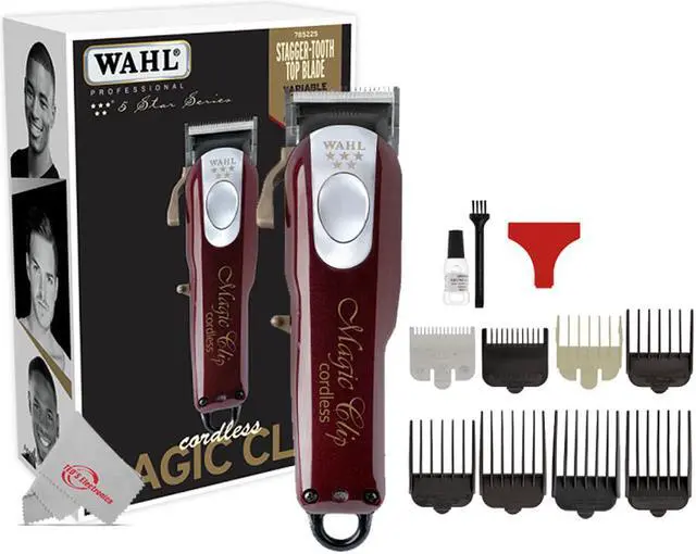 Alt view image 17 of 20 - Details about  Wahl 5 Star Magic Clip 8148 Professional Cord / Cordless Fade Hair Clipper Cut