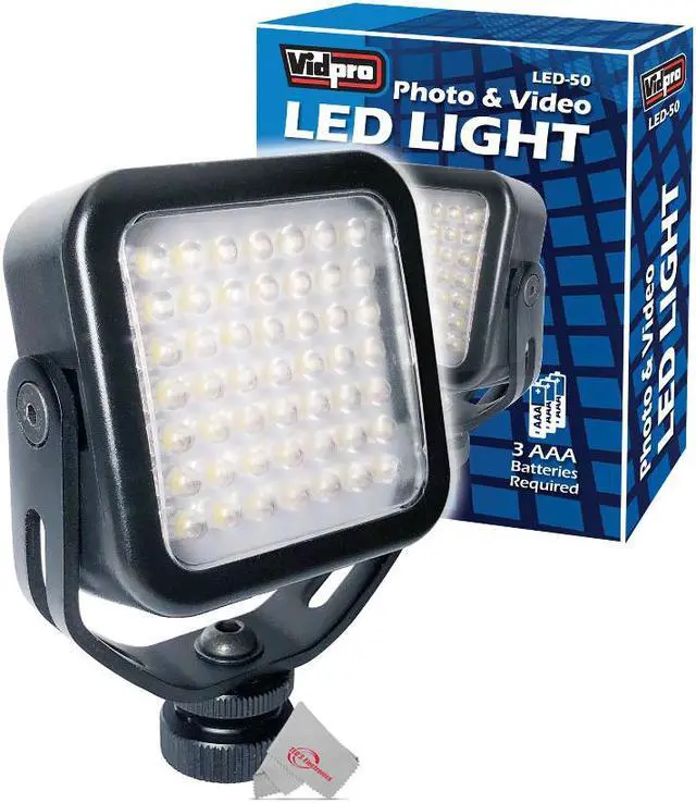 Main image of Vidpro LED-50 Photo And Video Led Light