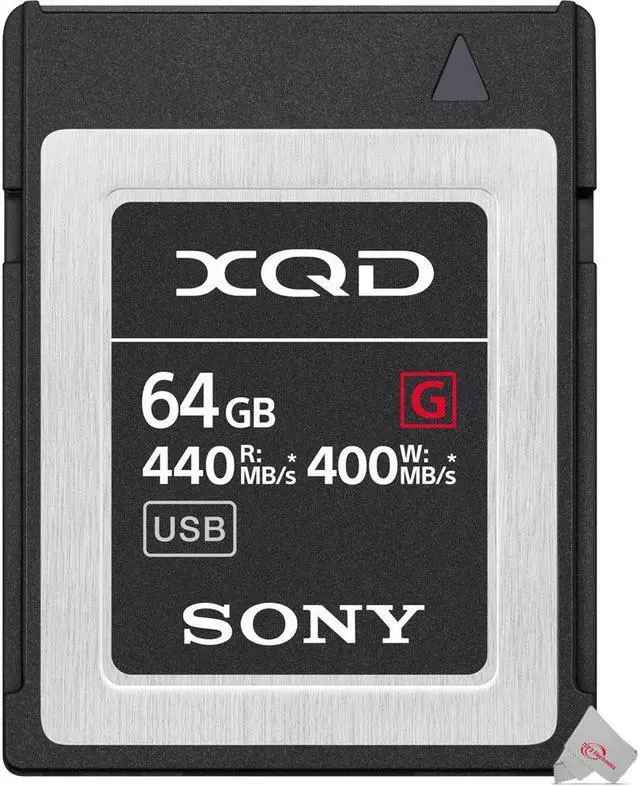 Alt view image 5 of 9 - Sony Professional XQD G Series 64GB Memory Card (QD-G64F/J)
