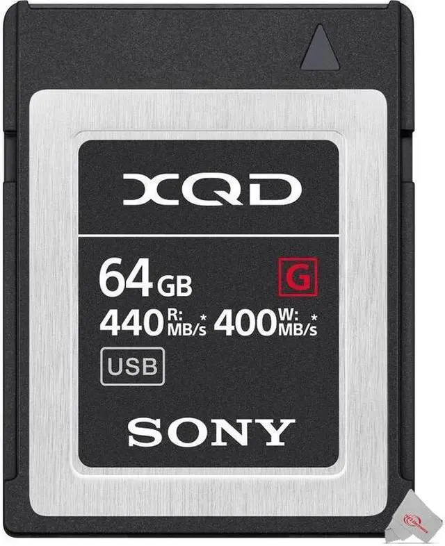 Alt view image 2 of 3 - Three Pcs Sony 64GB G Series XQD Memory Card