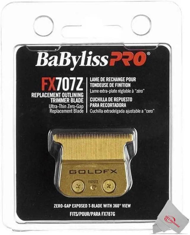 Alt view image 3 of 4 - BaByliss PRO FX707Z Replacement Outlining Trimmer Blade - Ultra Thin Zero Gap T-Blade with 360° for FX787 Trimmers