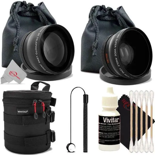 Main image of Vivtar 46mm Wide Angle Lens & Telephoto Lens Accessory Kit