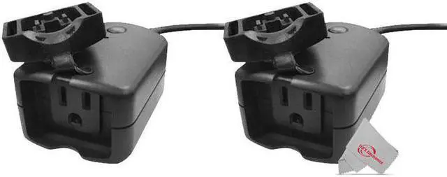 Main image of 2x Vivitar Outdoor Waterproof Smart Plug WiFi Outlet Works With Alexa, Echo & Google Home No Hub Required