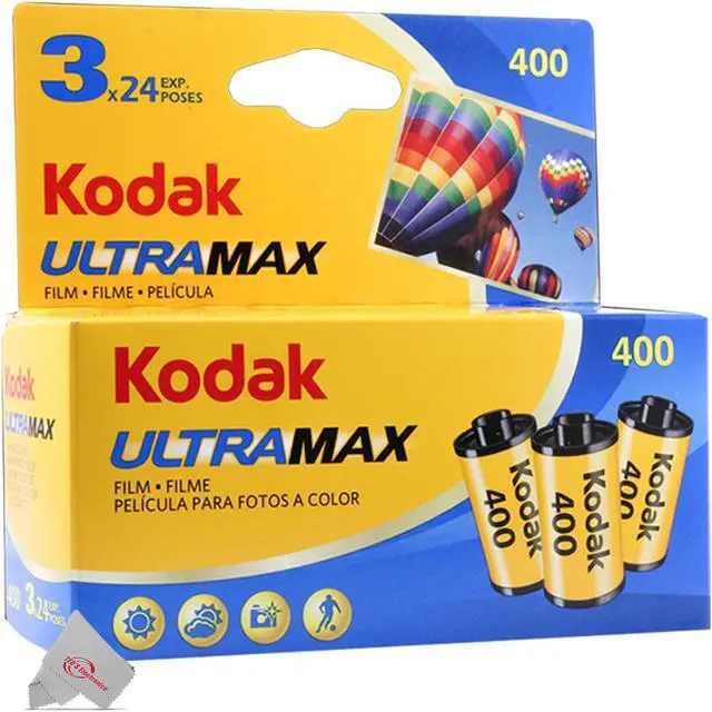 Alt view image 7 of 15 - Kodak 6034052 Ultra Max 400 Film (Blue/Yellow)