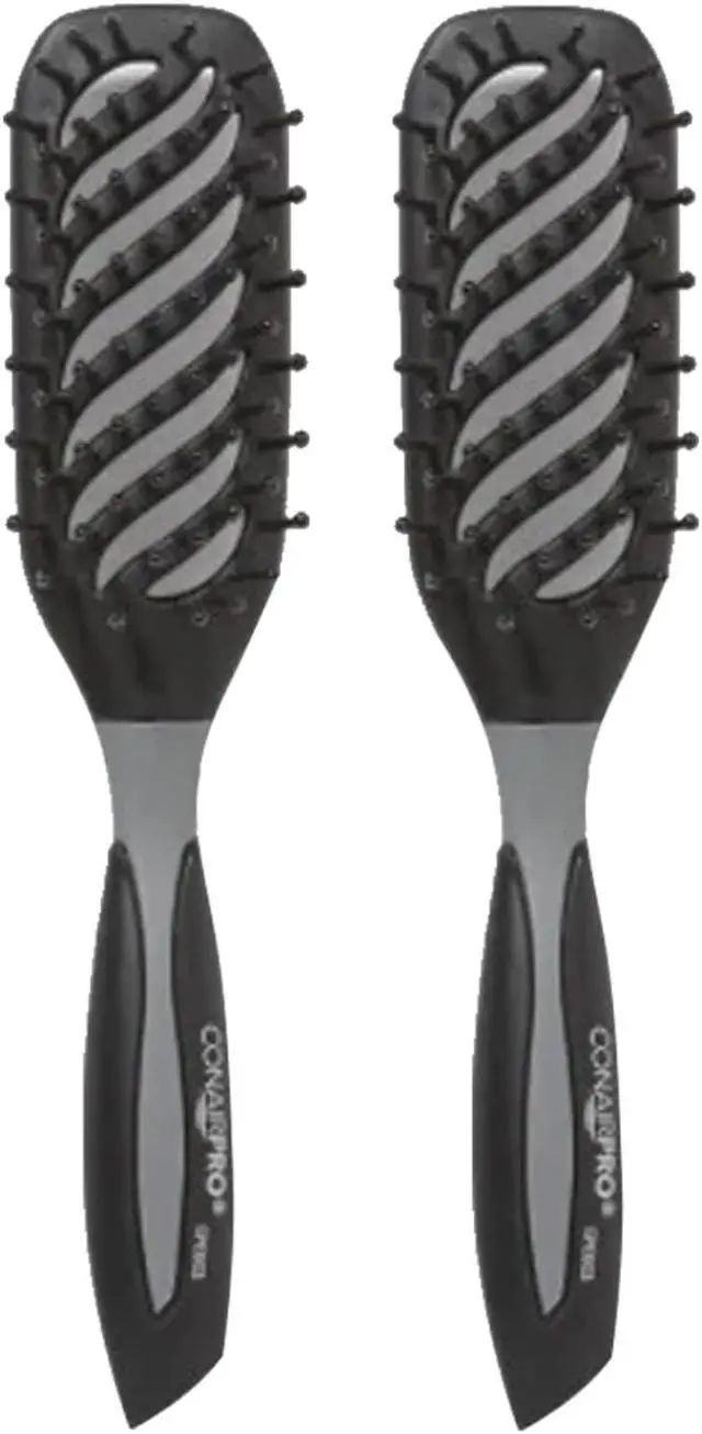 Main image of 2x Conair Pro Ergo-Grip Vent Brush (CN-CPEG03)
