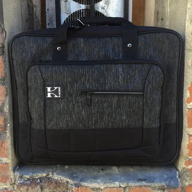 Alt view image 7 of 7 - 2x Kaces Luxe Keyboard & Gear Bag 17.5" x 14" x 4" for Small Keyboards, Mixers, Controllers, Drum Machines, and Audio Gear