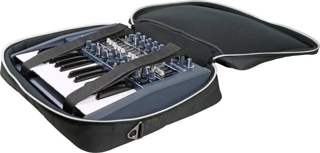 Alt view image 5 of 7 - 2x Kaces Luxe Keyboard & Gear Bag 17.5" x 14" x 4" for Small Keyboards, Mixers, Controllers, Drum Machines, and Audio Gear