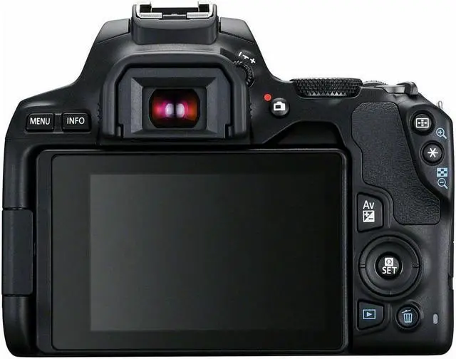 Alt view image 3 of 7 - Canon EOS Rebel 250 Digital SLR Camera + 18-55mm Lens + EF 50mm f/1.8 STM Lens Kit