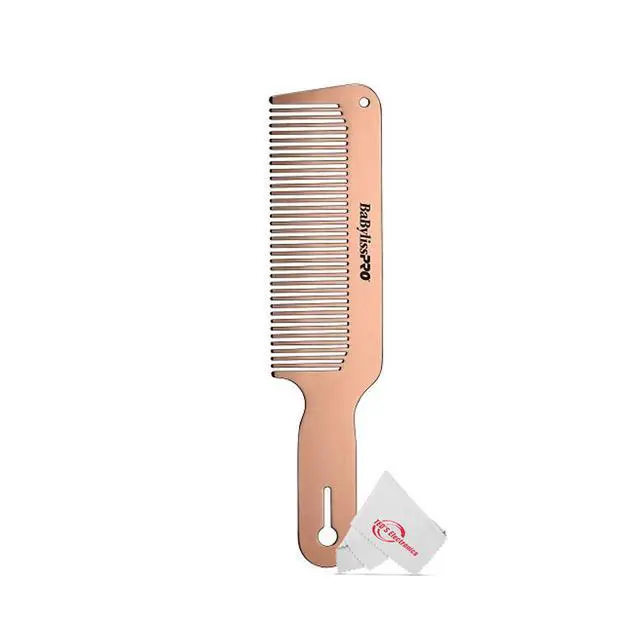 Alt view image 2 of 5 - BABYLISS PRO GOLDFX Metal Comb 2-Pack