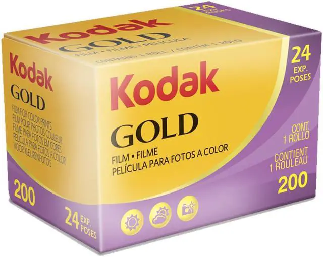 Alt view image 2 of 3 - 6 Units Kodak GOLD 200 Color Negative Film 35mm Roll Film, 24 Exposures