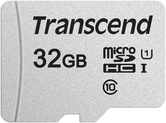 Alt view image 3 of 4 - 2 Packs Transcend 32GB MicroSD 300s 100MB/s Class 10 Micro SDHC Memory Card with SD Adapter